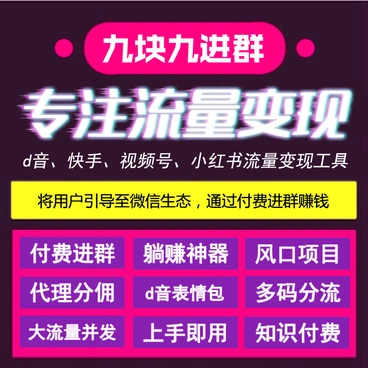九块九进群